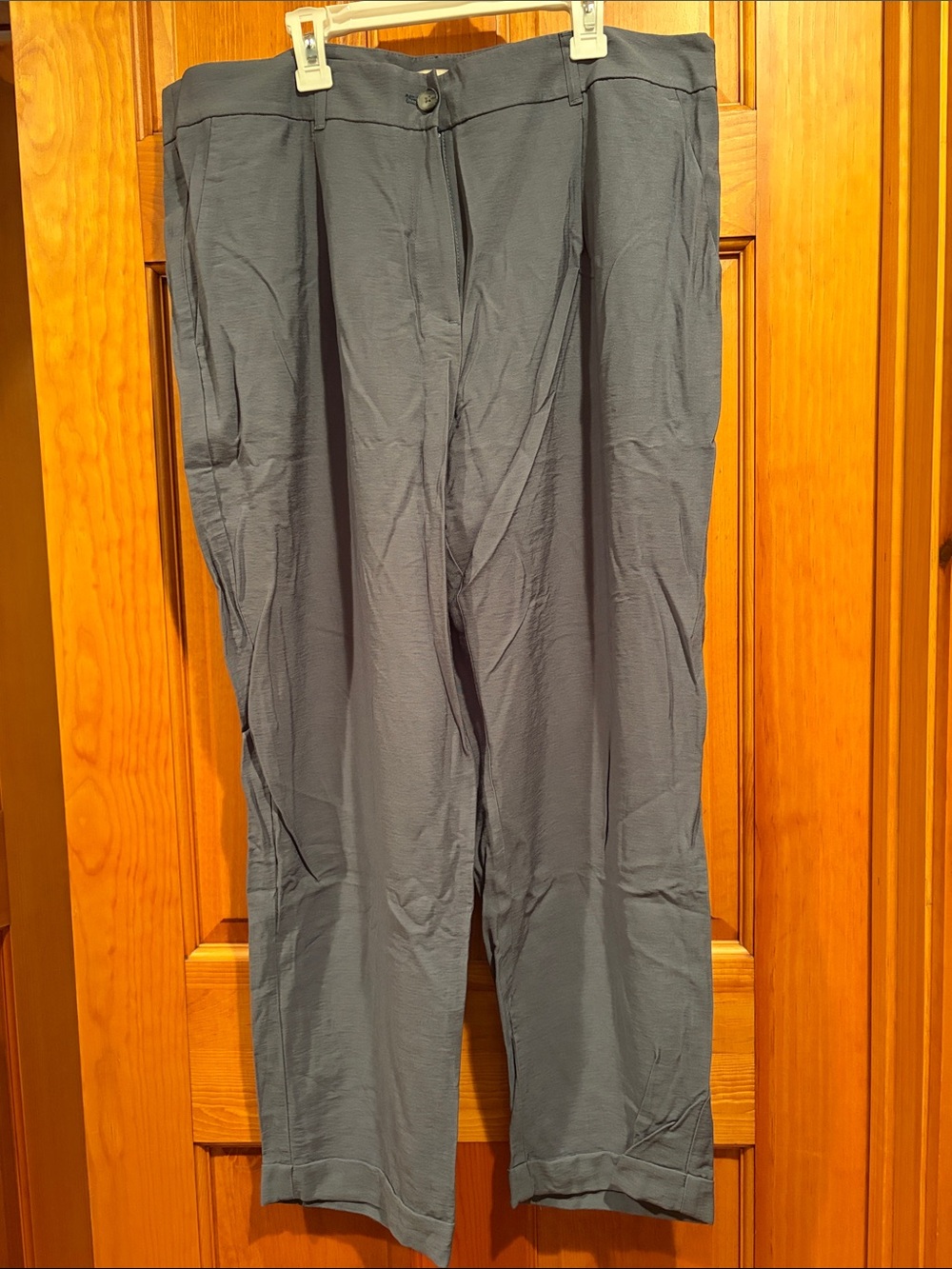 Women's Lightweight Blue/Gray Dress Pants